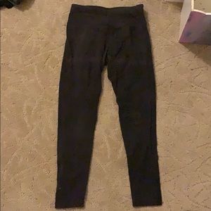 Black leggings (Justice; Size 10)